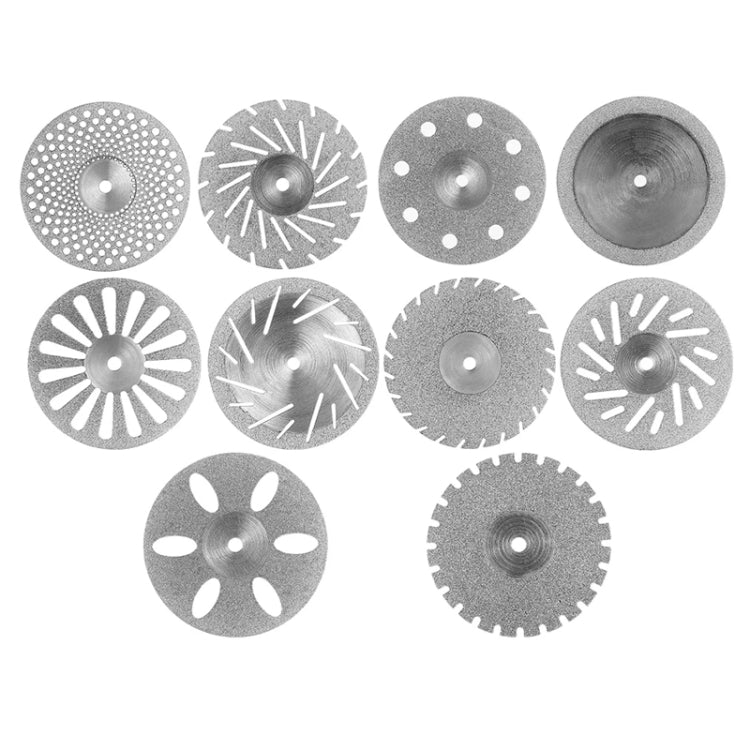 0.2mm Dental Lab Polishing Diamond Discs Dentist Rotary Cutting Tool C04/220