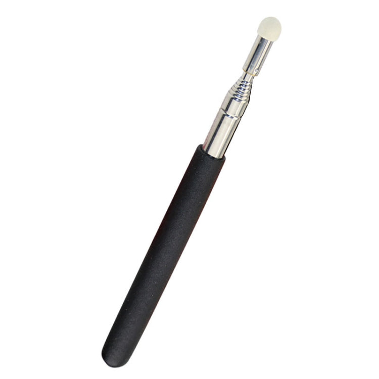 1.2m Teachers Telescopic Tactile Whip Pen For Classes E-Board Stylus Holder(Black)