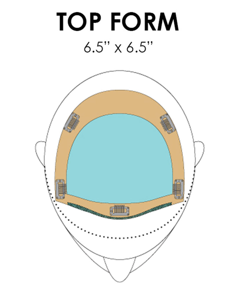 Top Form 6-8 inch (Exclusive) | Monofilament Remy Human Hair Topper by Jon Renau