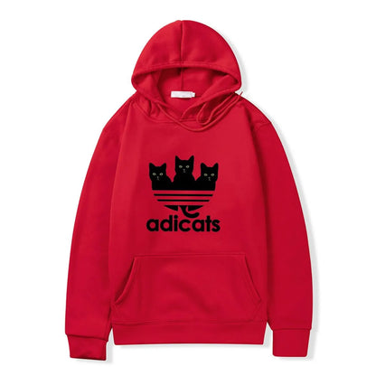 Adicats Graphic Hooded Sweatshirt
