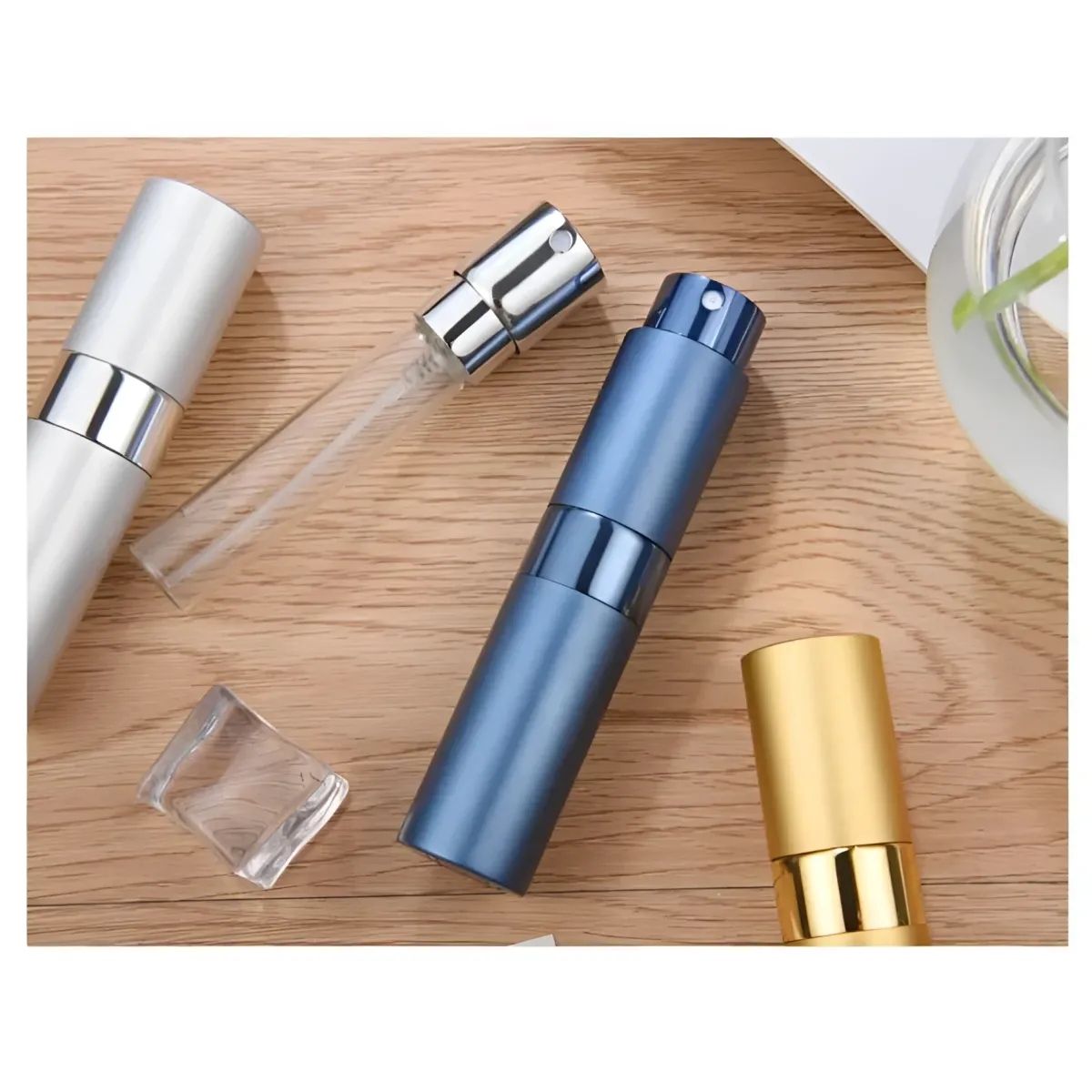 Aluminum Perfume Bottle