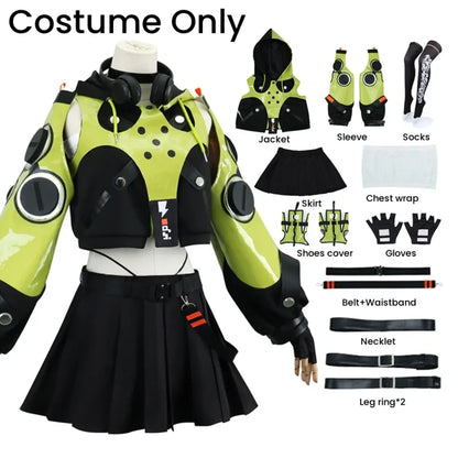 Anby Demara Cosplay Costume – Zenless Zone Zero Outfit with Props