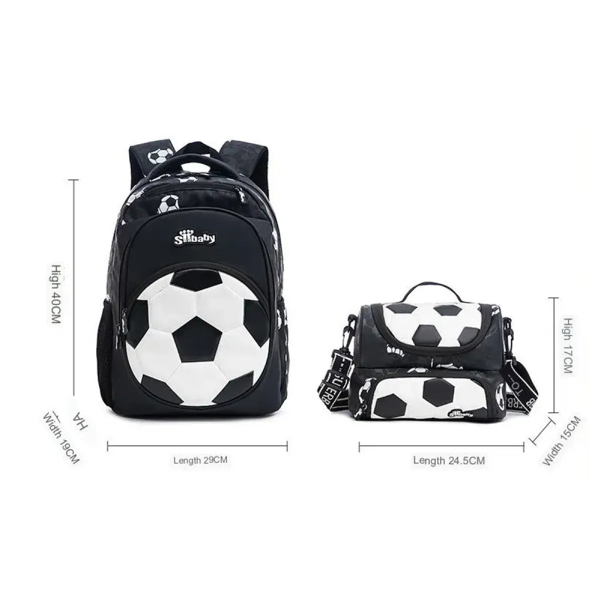 Anime Football Backpack - Schoolbag for Children