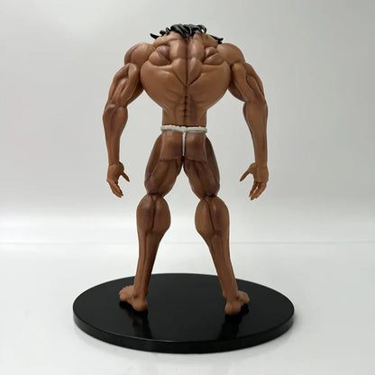 Baki Hanma 22cm Anime Figure with Pickle, Biscuit Oriba, and Kaoru Hanayama