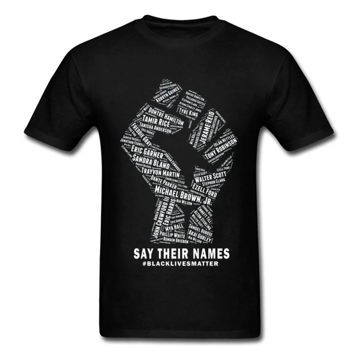 Black Lives Matter Say Their Names Shirt
