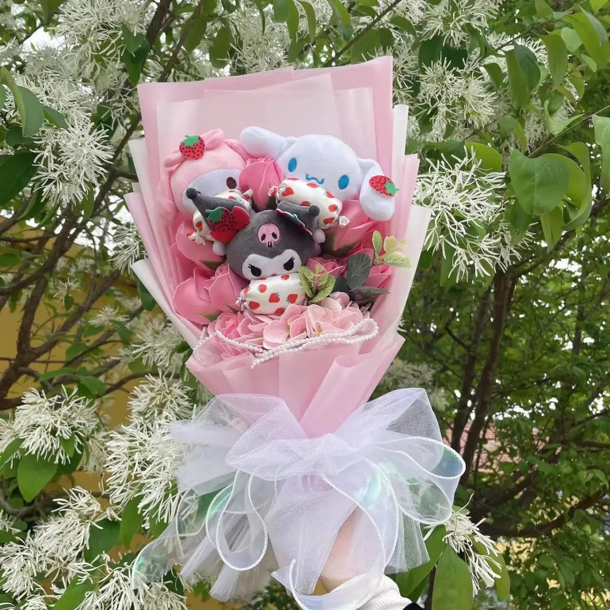 Blooming Plush Bouquet