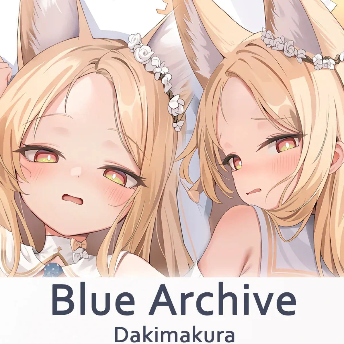 Blue Archive Yurizono Seia Dakimakura – 2WAY Hugging Body Pillow Cover