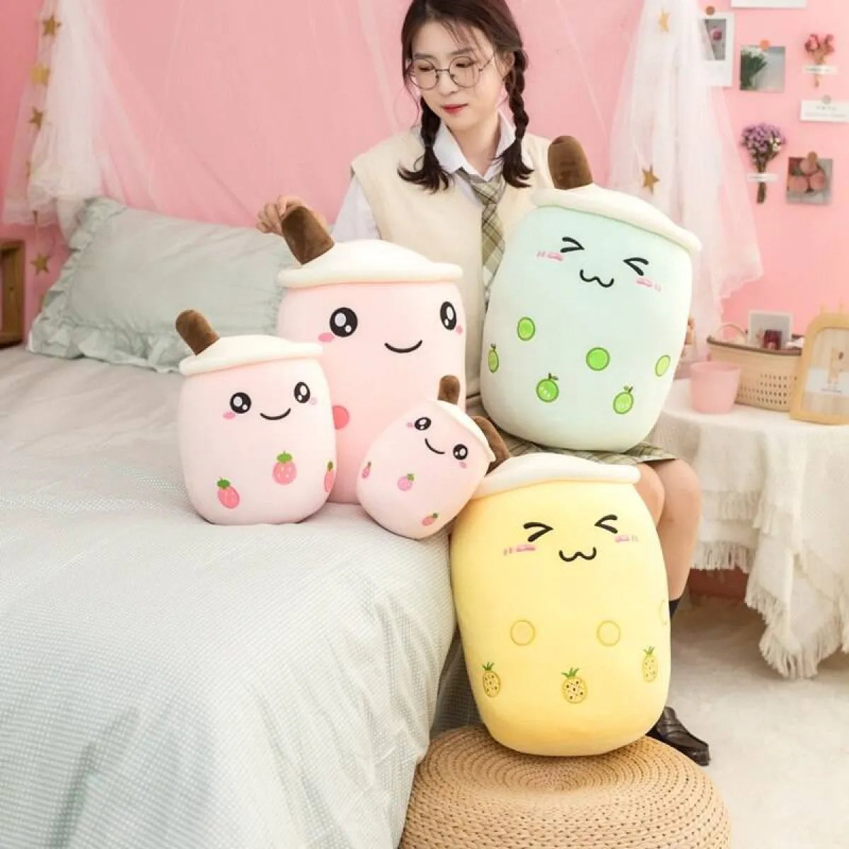 Boba Milk Tea Plushies