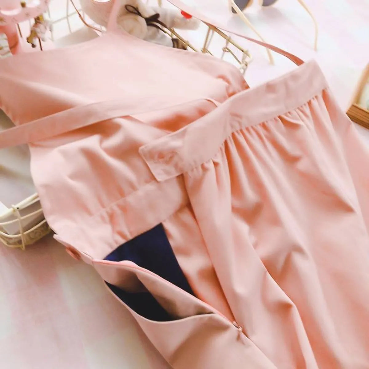 Cat Embroidered Harajuku Romper