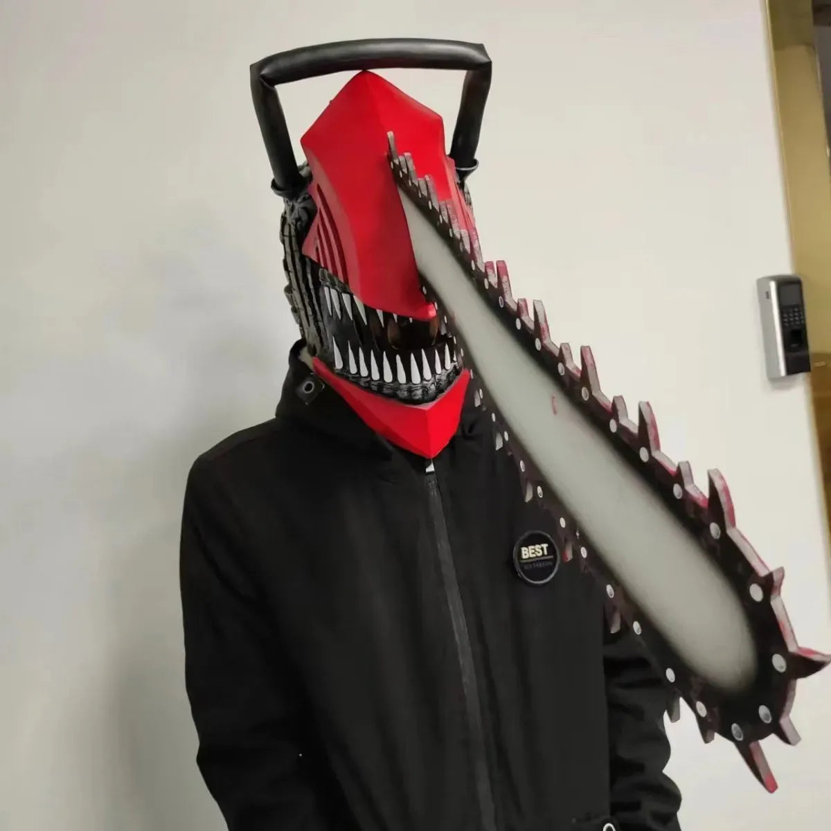 Chainsaw Man Denji Saws Hand & Headgear Latex Mask