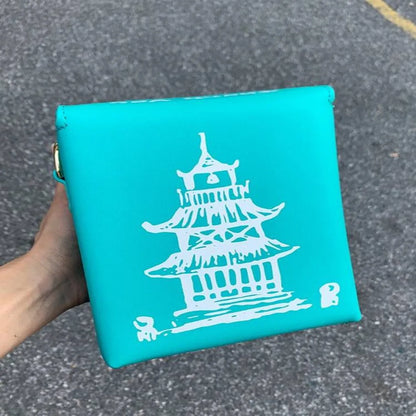 Chinese Takeout Box Chain Bag