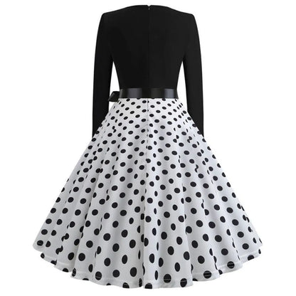 Women's Christmas Styled Swing Dress