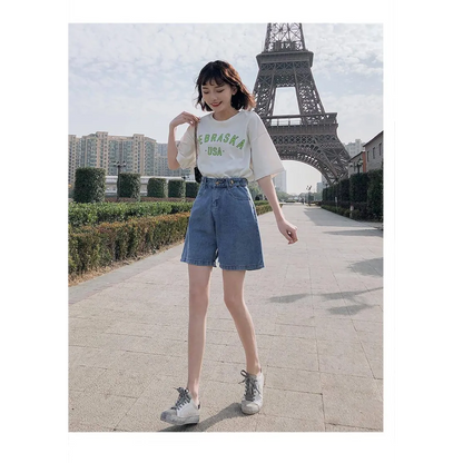 Classic Harajuku Jean Shorts