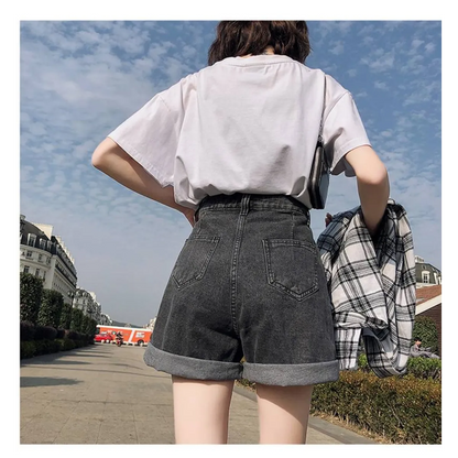 Classic Harajuku Jean Shorts