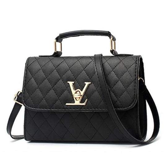 Compact Quilted Shoulder Bag