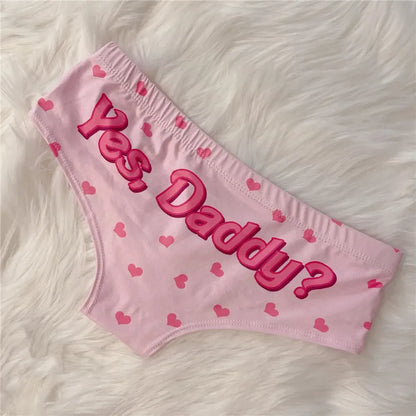 3D Print "Yes Daddy" Panties