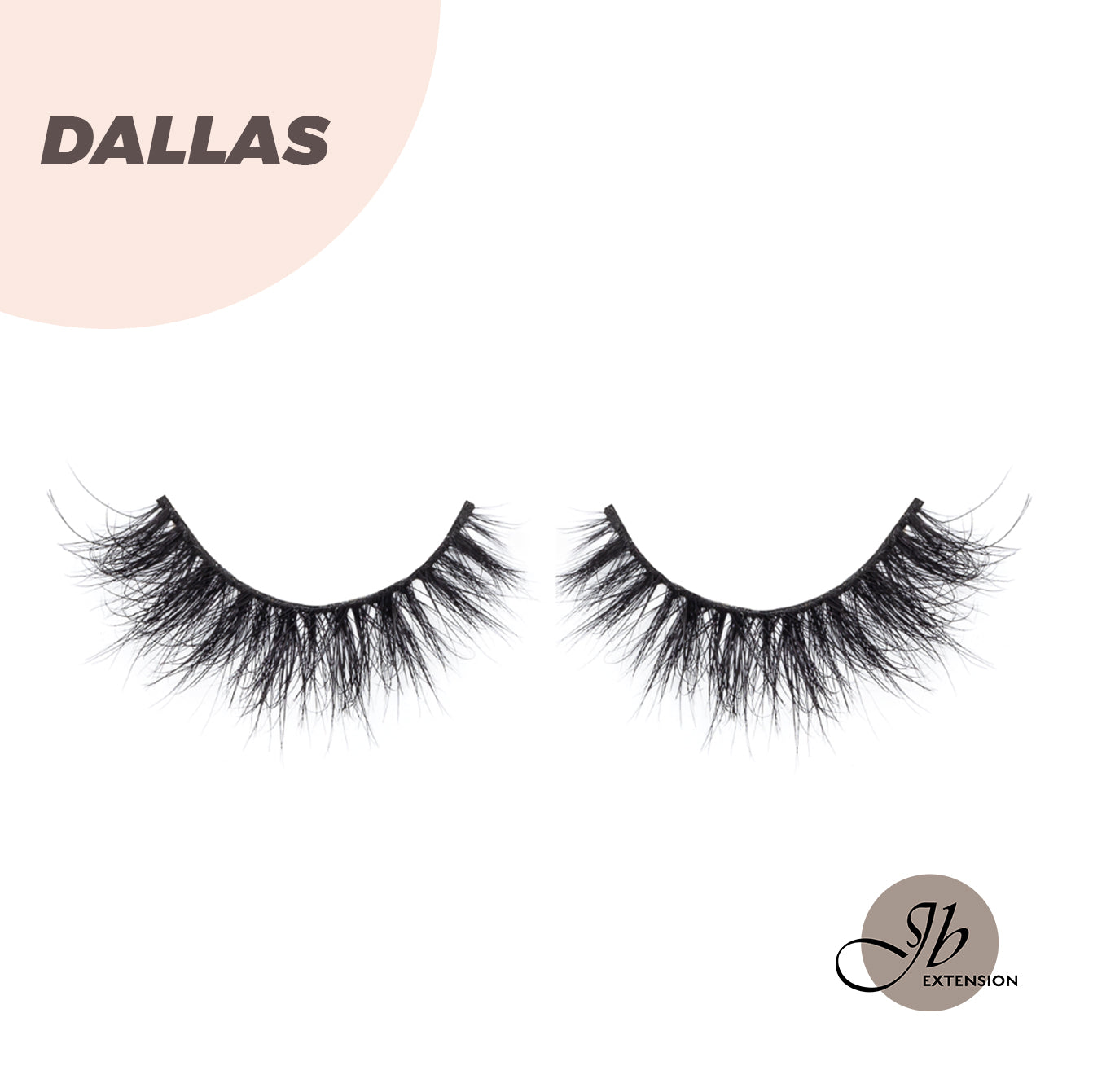 Cruelty Free High volume 3D Real Mink lashes DALLAS