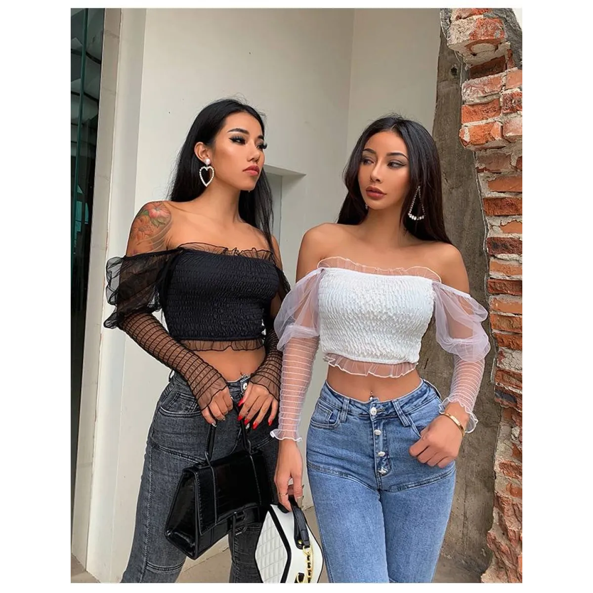 Women's High Waist Skinny Jeans