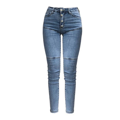 Women's High Waist Skinny Jeans