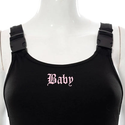 "Baby" Cut Out Bodysuit