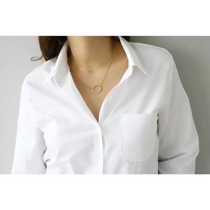 White Summer Blouse