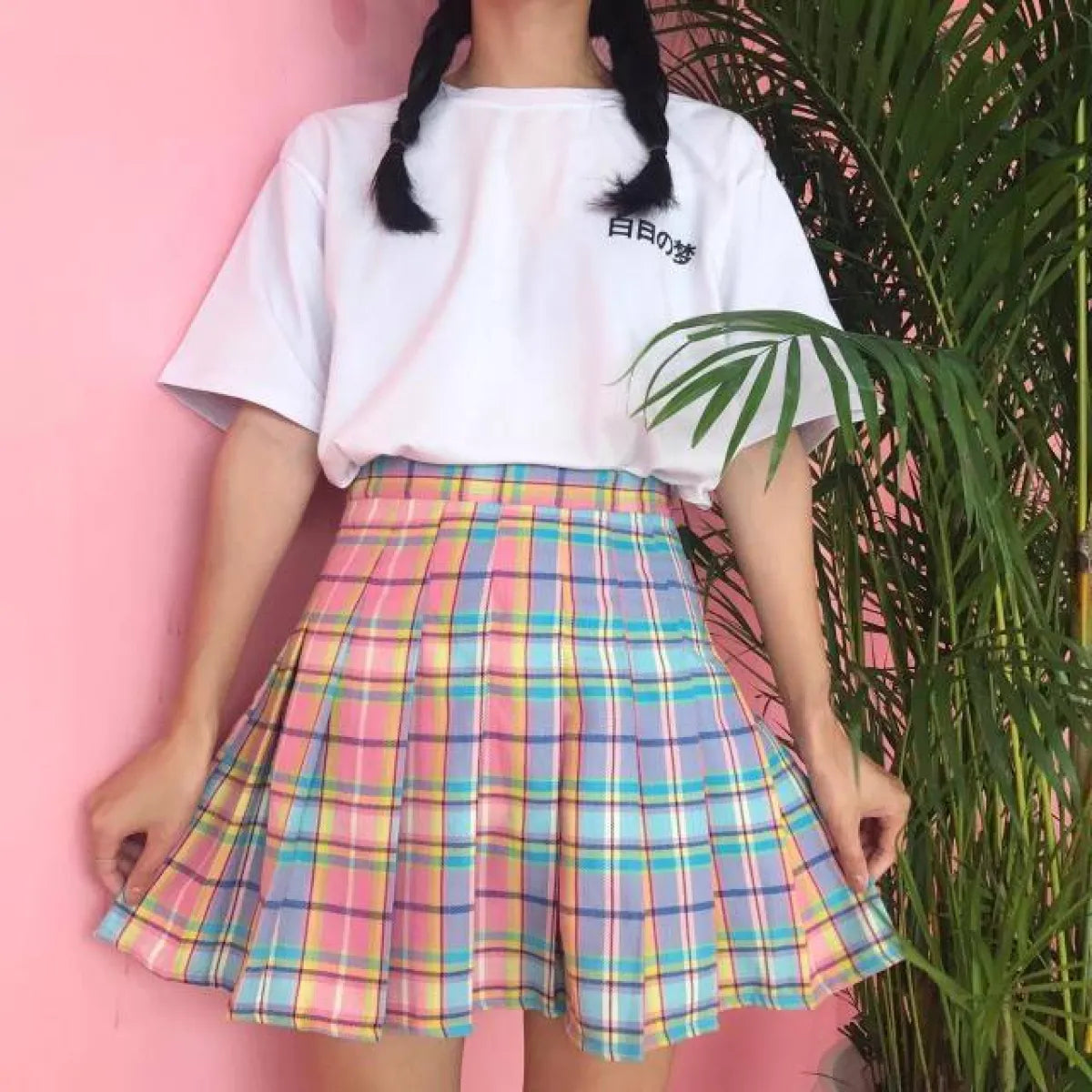 Women's Kawaii Pleated Skirt