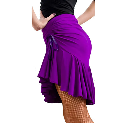 Women's Silk Latin Dance Skirts