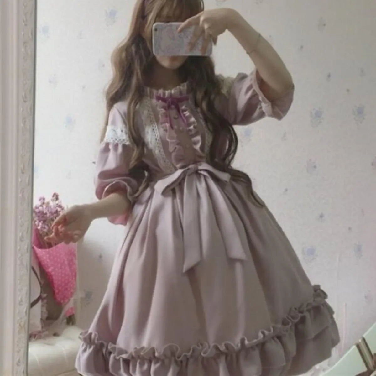 Women's Lavender Lolita Dress