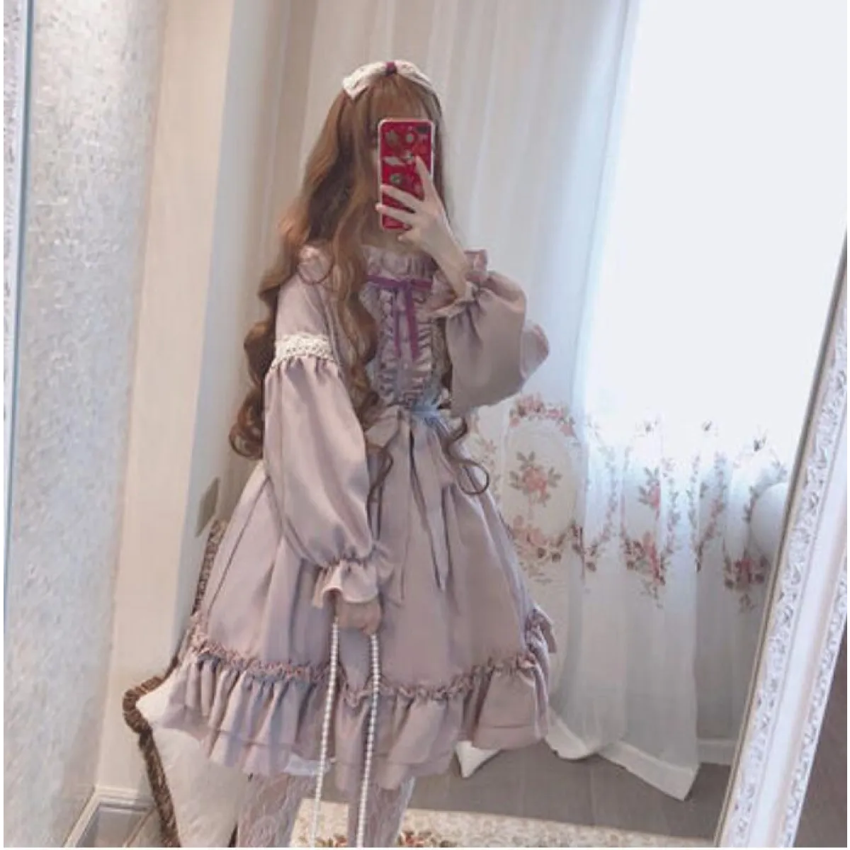 Women's Lavender Lolita Dress