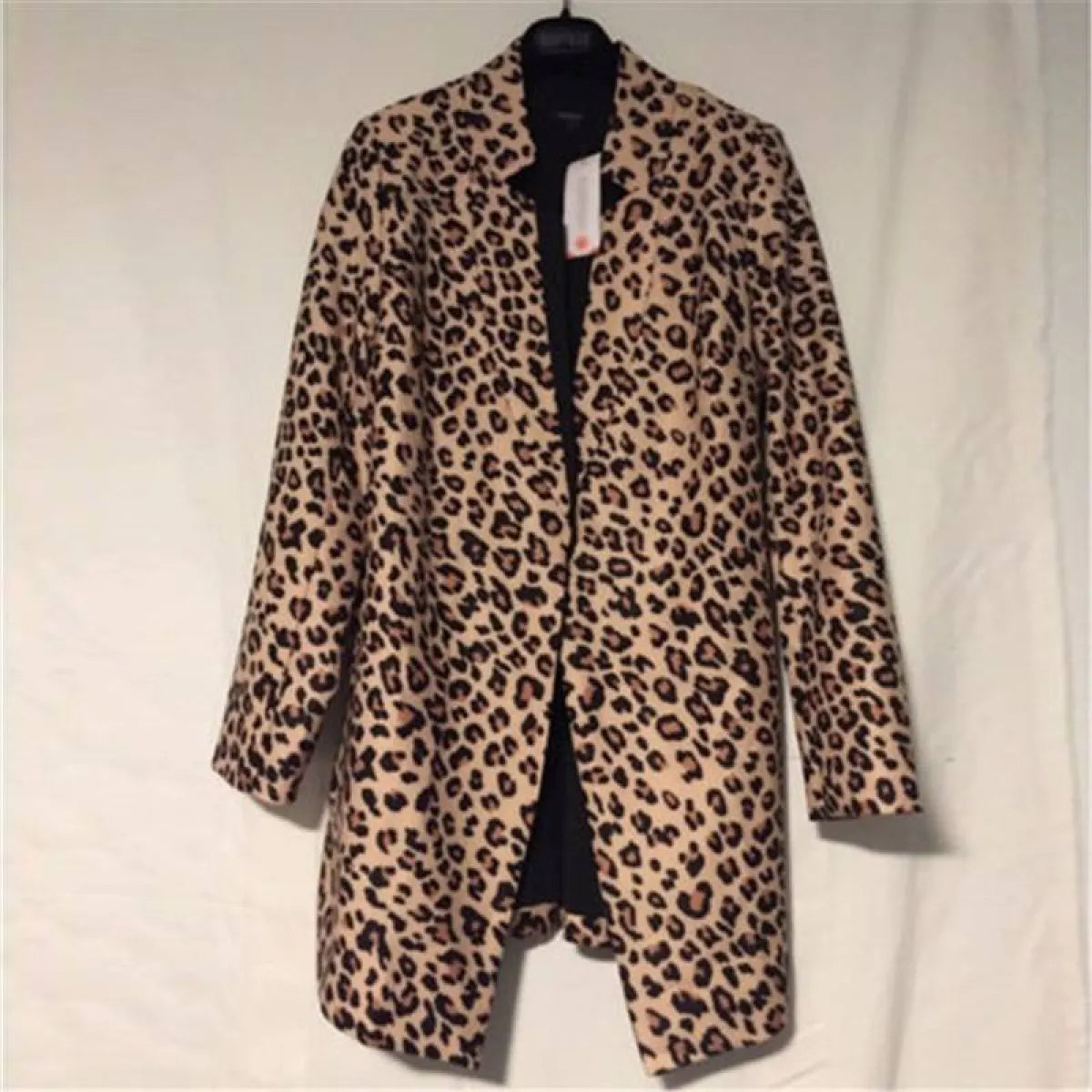 Women's Street Fashion Leopard Patterned Blazer