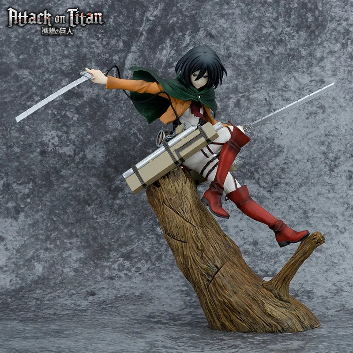 Attack on Titan Mikasa & Levi PVC Action Figure Set