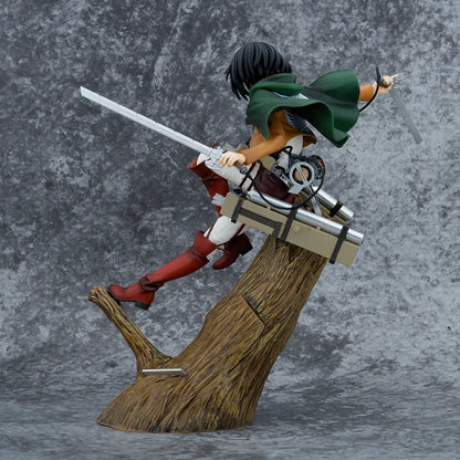 Attack on Titan Mikasa & Levi PVC Action Figure Set