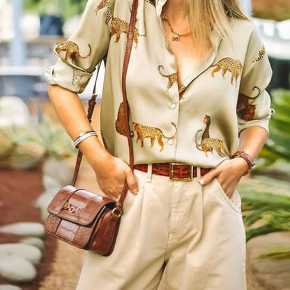 Women's Long Sleeved Blouse