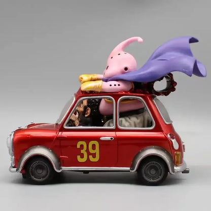 14cm Fat Buu with Mr. Satan Car Figure