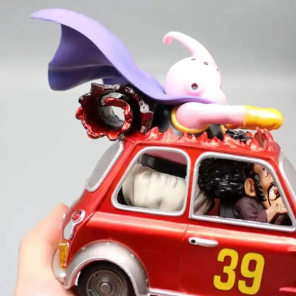 14cm Fat Buu with Mr. Satan Car Figure