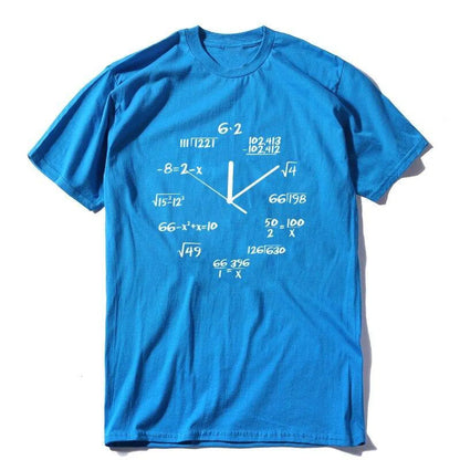 Unisex Math Clock T-Shirt