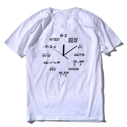Unisex Math Clock T-Shirt