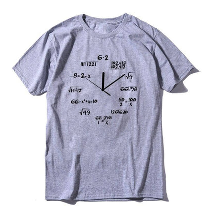 Unisex Math Clock T-Shirt