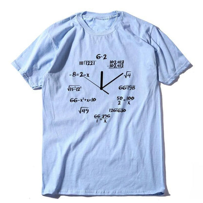 Unisex Math Clock T-Shirt