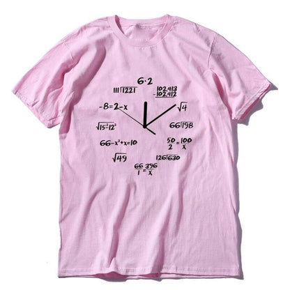 Unisex Math Clock T-Shirt
