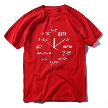 Unisex Math Clock T-Shirt