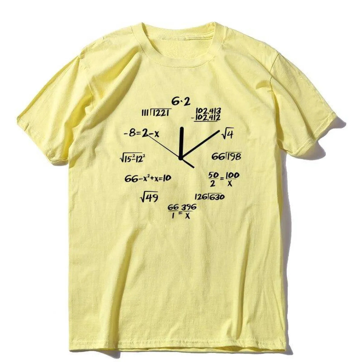 Unisex Math Clock T-Shirt