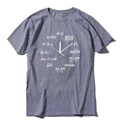 Unisex Math Clock T-Shirt