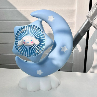 Cinnamoroll & My Melody USB Rechargeable Fan