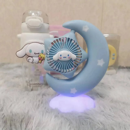 Cinnamoroll & My Melody USB Rechargeable Fan