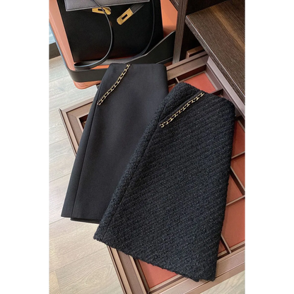 Women's Mini Tweed Skirt