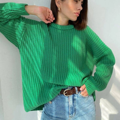 Women's Oversized Knitted Sweater