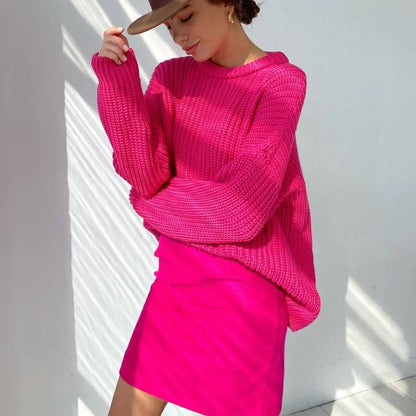 Women's Oversized Knitted Sweater