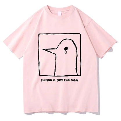 "Oyasumi Punpun" T-shirt - Punpun Is Just Fine Today