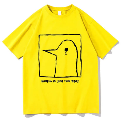 "Oyasumi Punpun" T-shirt - Punpun Is Just Fine Today